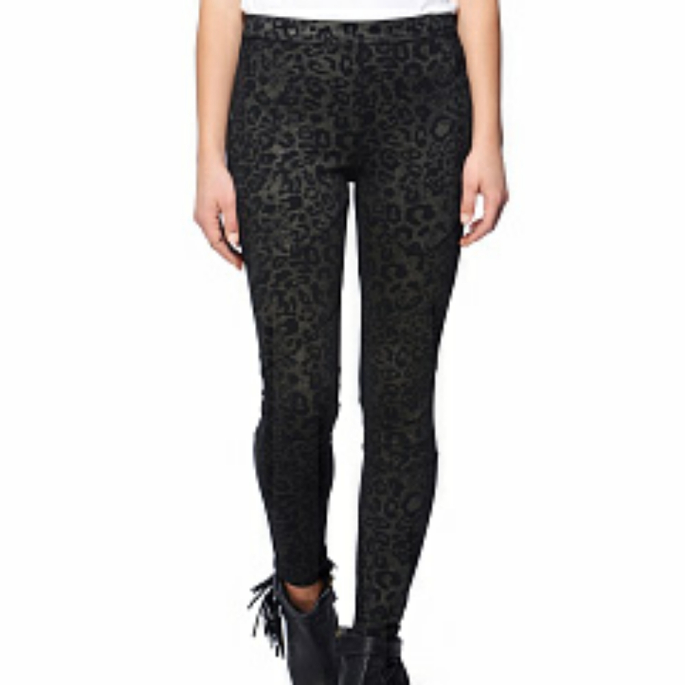 Free people leopard leggings